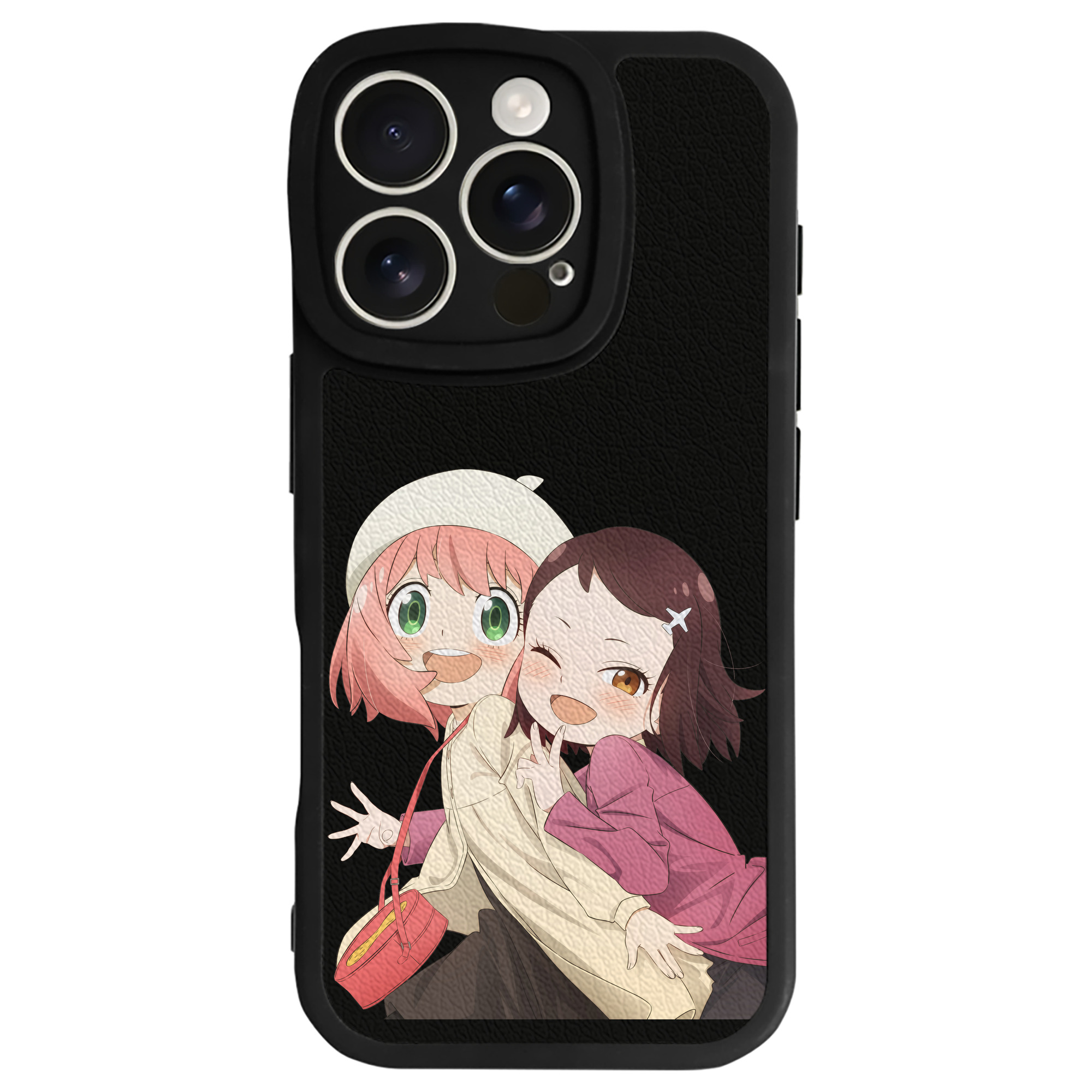（画像用） SPY×FAMILY间谍家家酒 【iPhone 16シリーズ対応】シリコンスマホケース（レザー調） 材質：シリコン